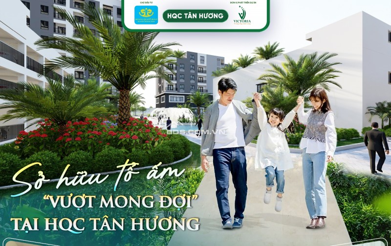 Bán gấp 663tr/căn hộ tặng 30tr nội thất tháng 8-9/2025 tại chung cư Tân Hương